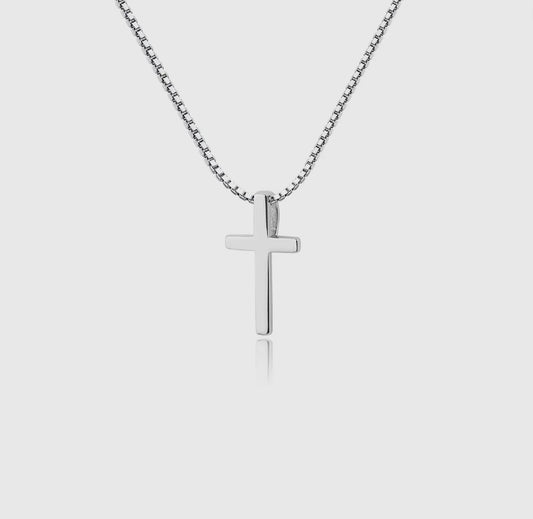 Sterling Silver Cross Necklace