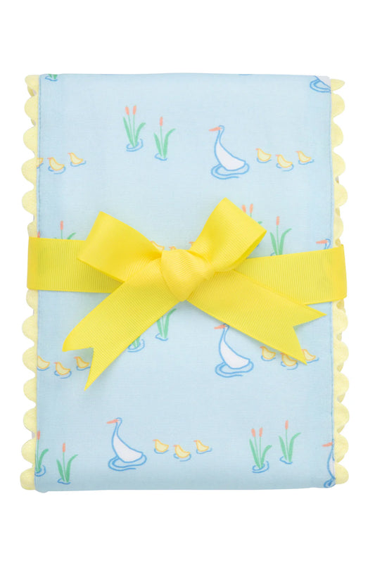 Duck Fancy Fabric Burp