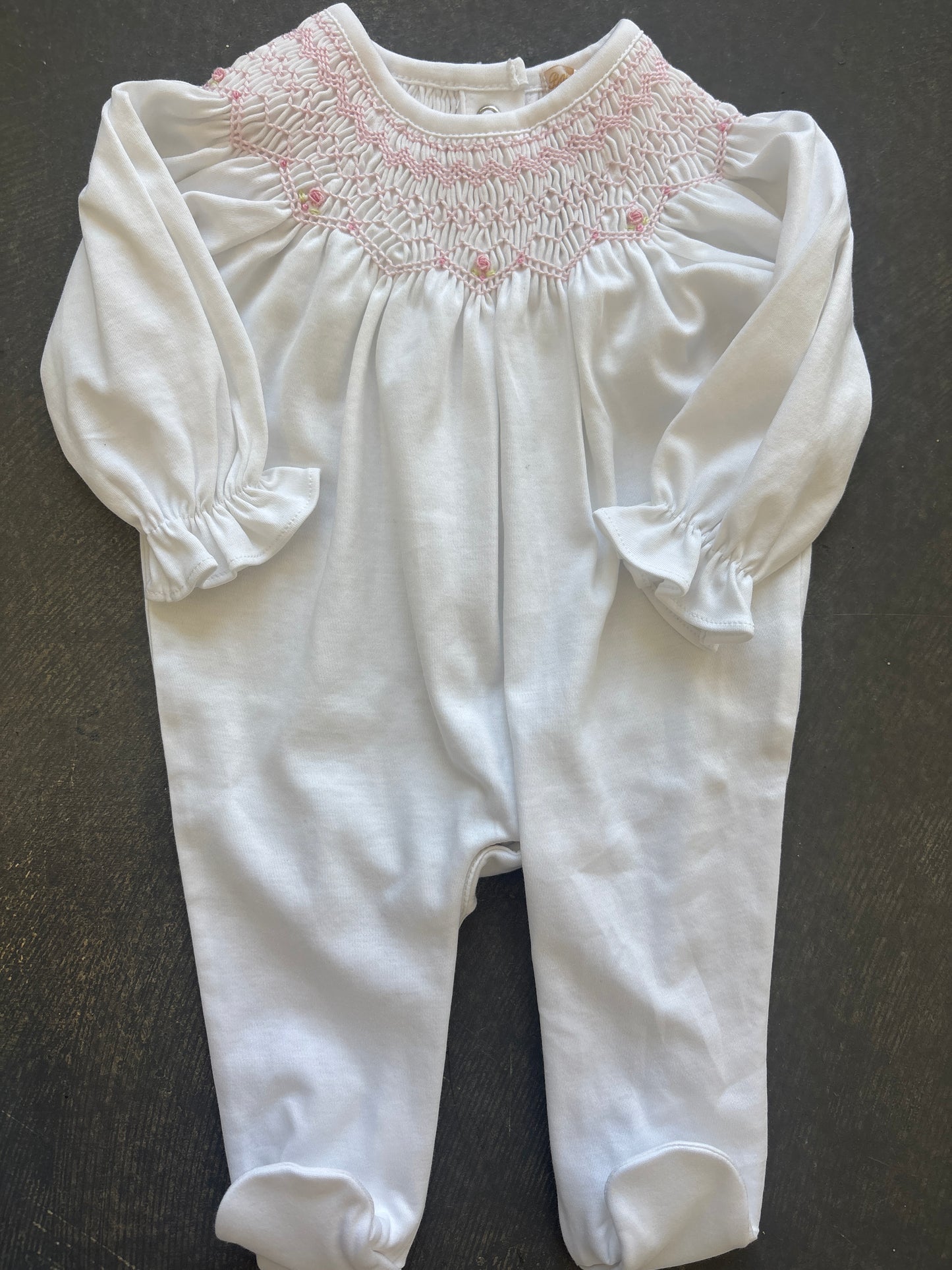 Smocked Bishop Footie
