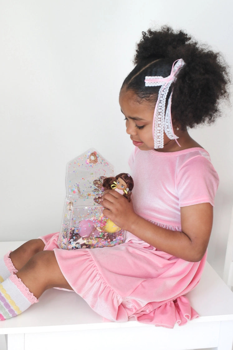 Gussie Purse: Multi Sparkle