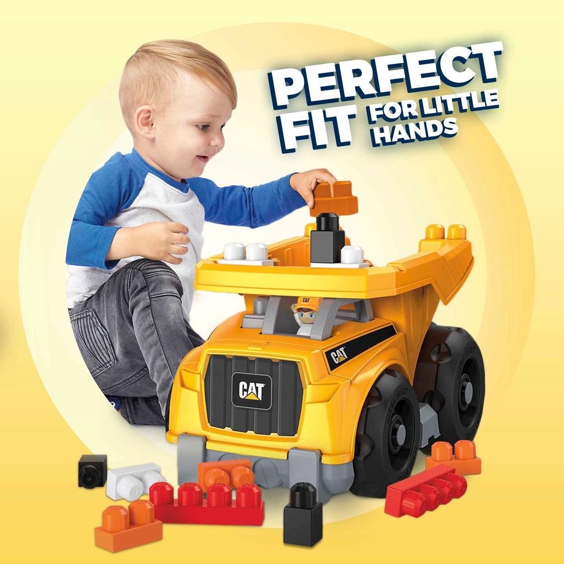 Bloks Cat Large Dump Truck