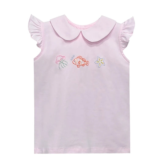 Ocean Trio Emma Blouse