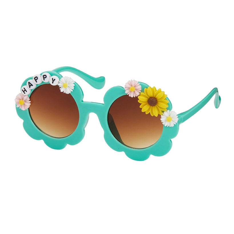 Kids Happy Flower Sunglasses