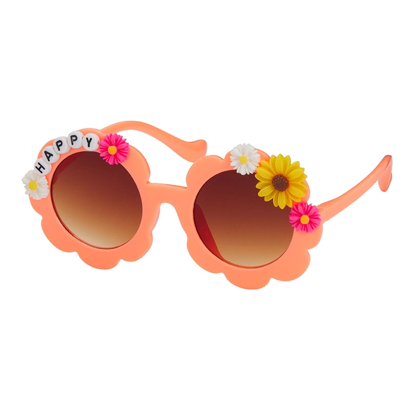 Kids Happy Flower Sunglasses
