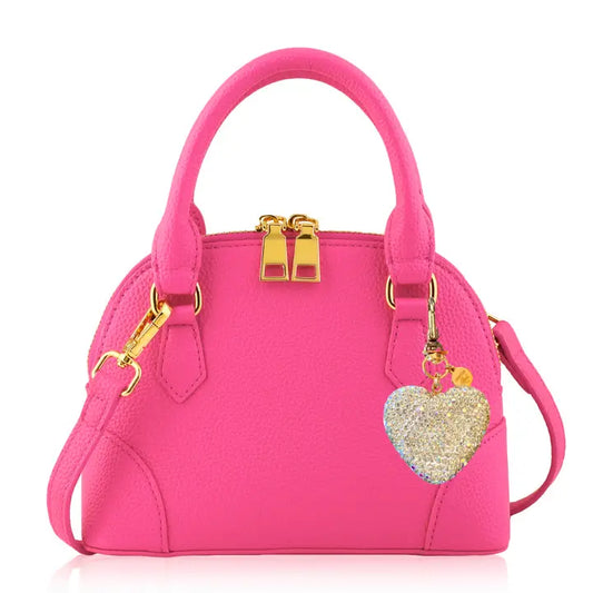 Charlotte Pebbled Purse-Charming Heart