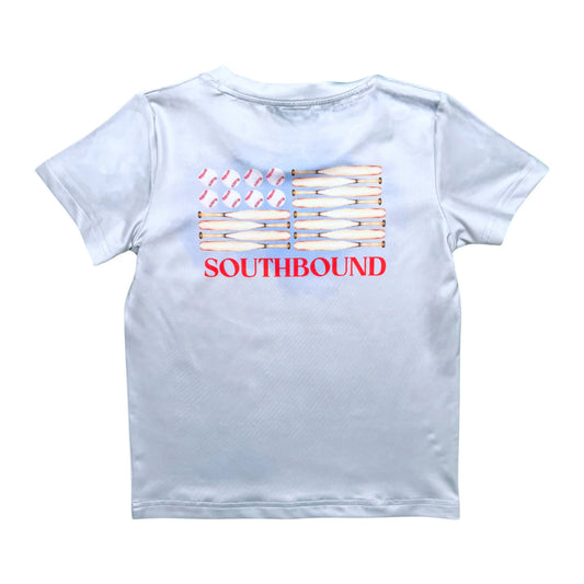 Baseball Flag Performance Tee