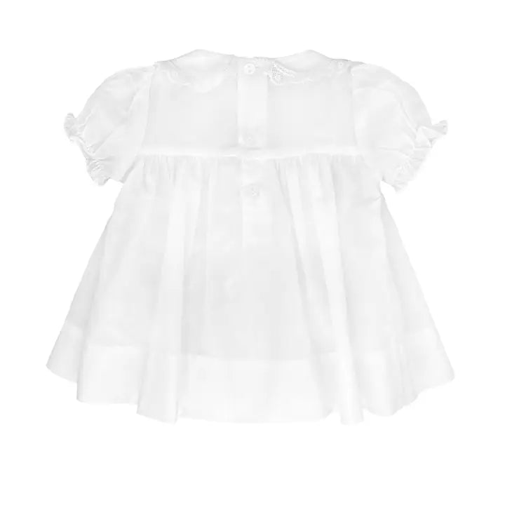 Smocked Dress with Bloomer & Hat