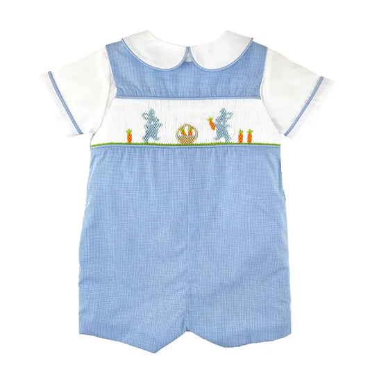 Smocked Bunny Romper