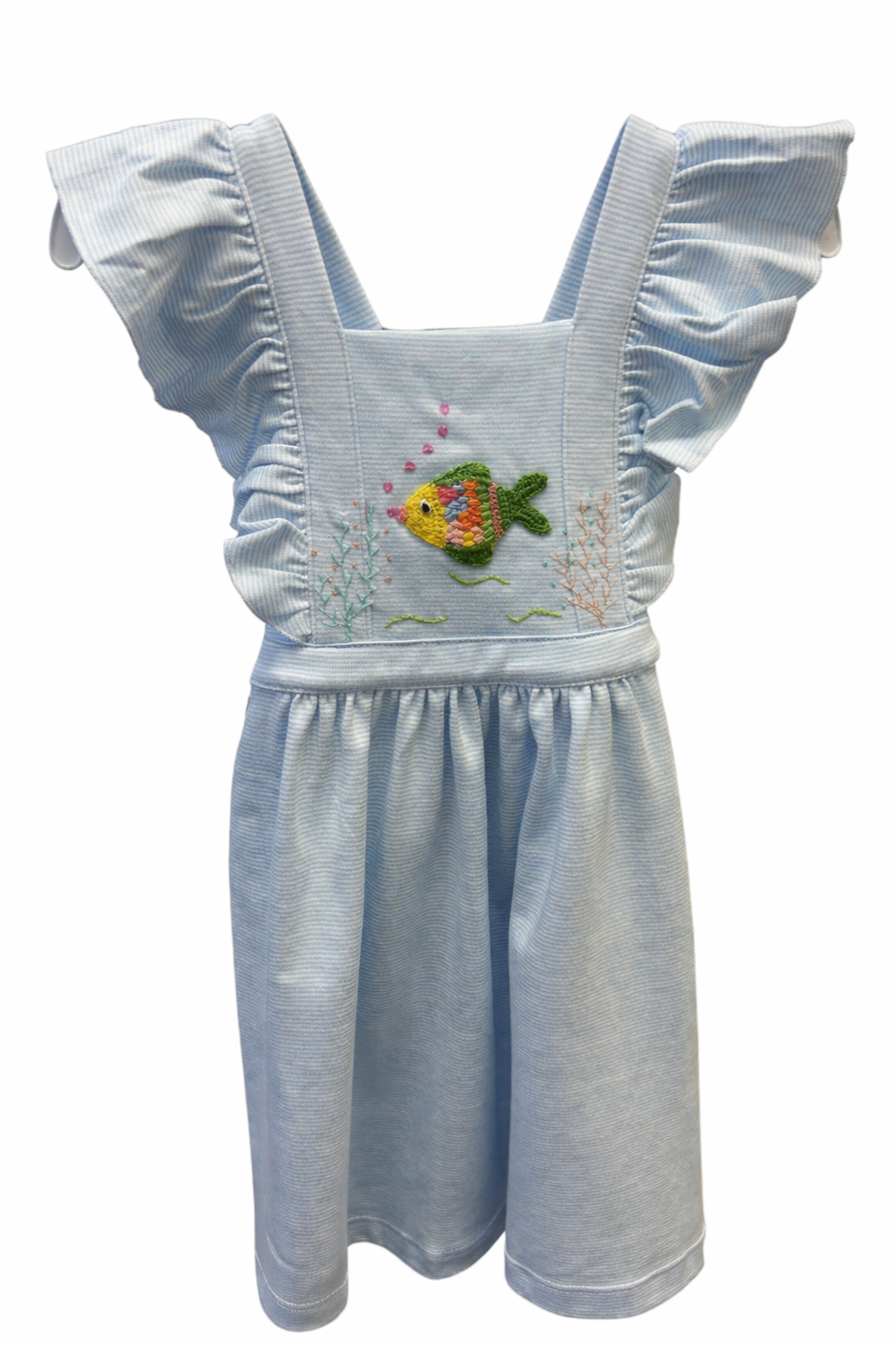 Fiesta Fish Pinafore Dress