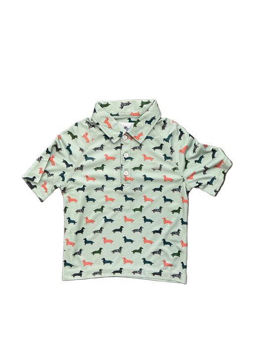 Weiner Dog Performance Polo