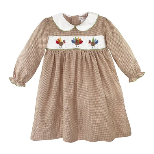 Smocked Turkey Dress