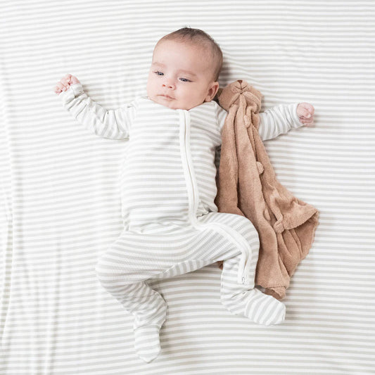 Basic Stripe Footie