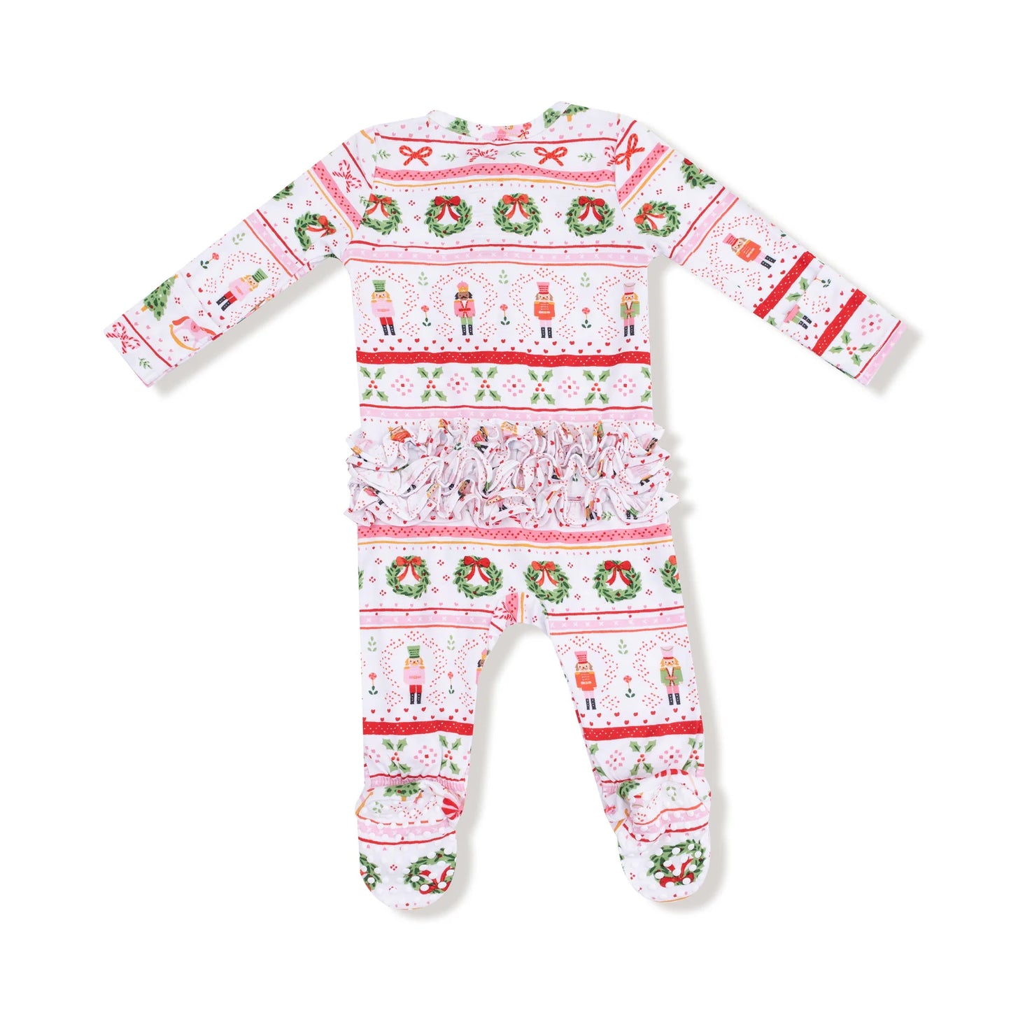 Sugar Plum Fairy Ruffle Footie