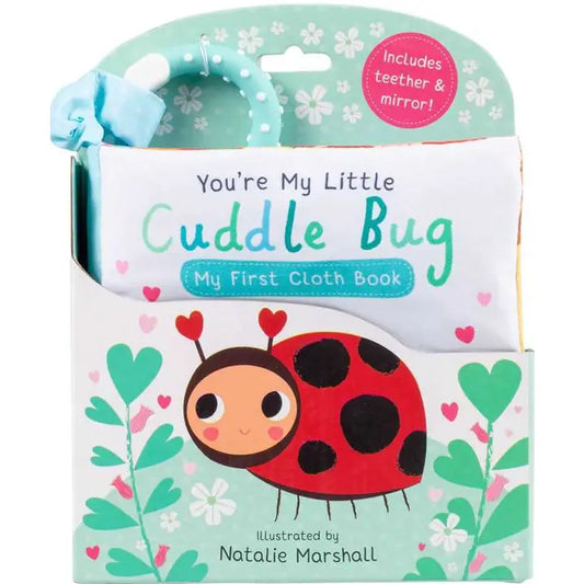 You're My Little Cuddle Bug Finger Puppet Cloth Book