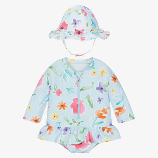 Floral Swim Set