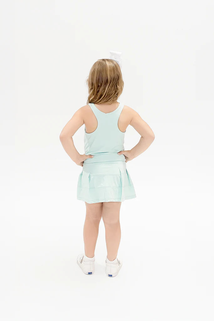 Teal Athletic Skort Set