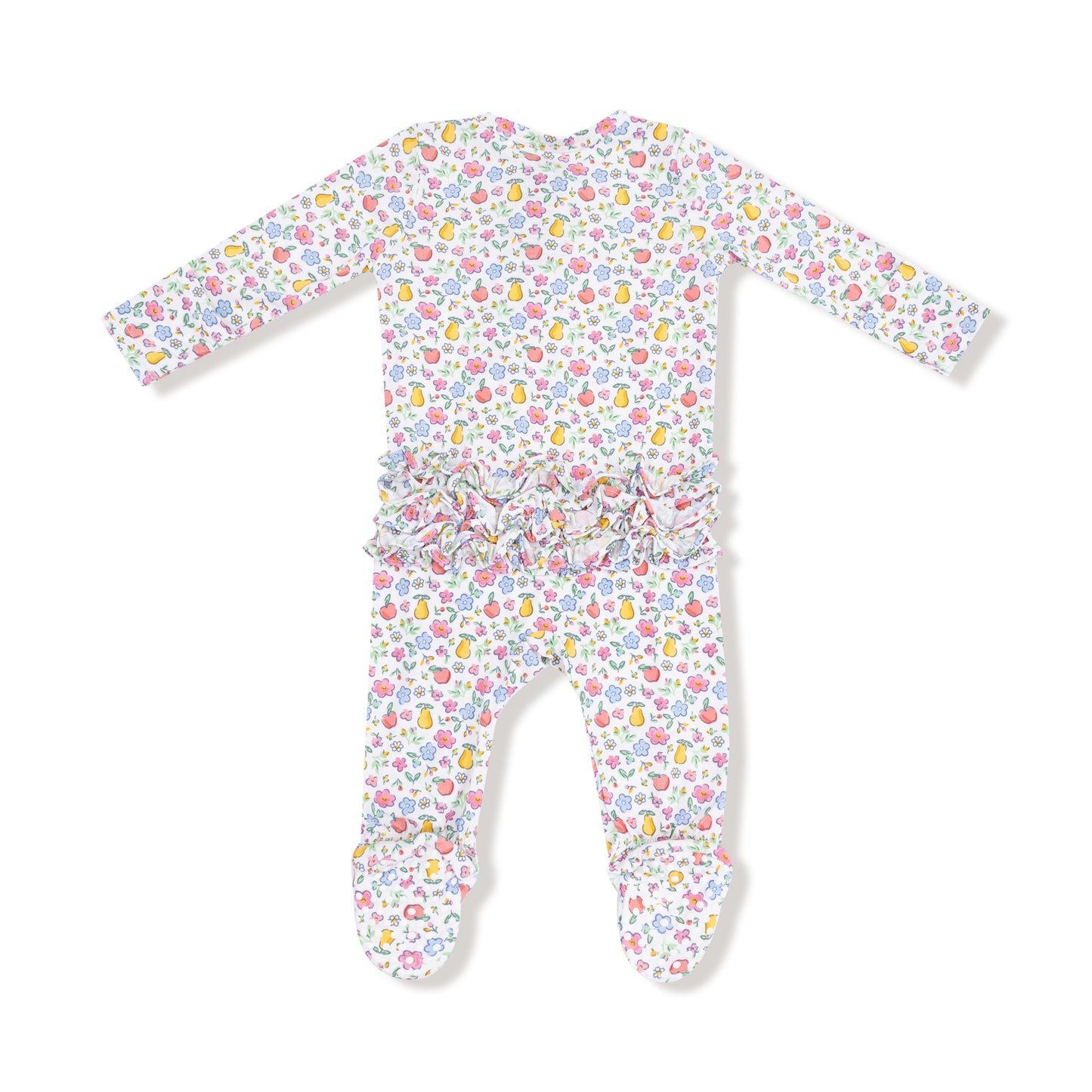 Fall Fruit Floral Footie