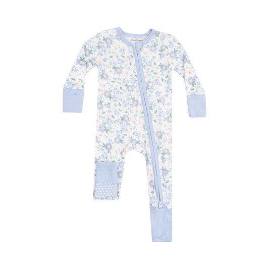 Baby Veronical Floral Zipper