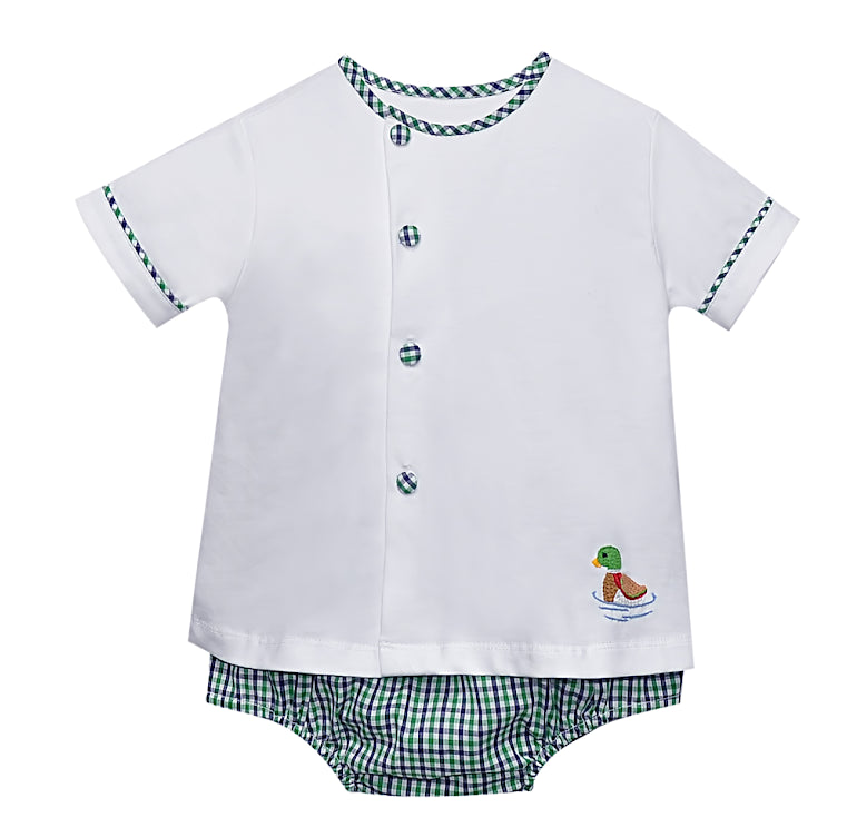 Riley Ducks Diaper Set