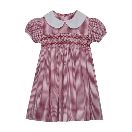 Red Plaid Juliette Dress