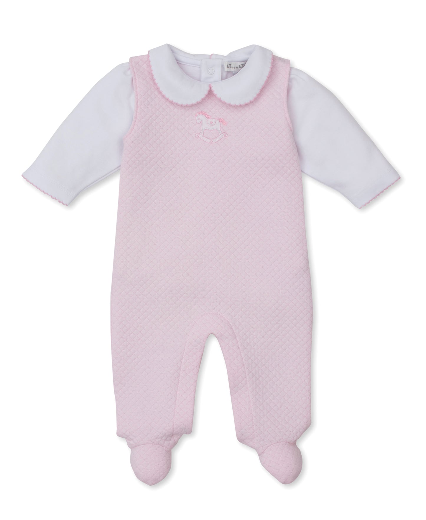 Riding Rockers Jacquard Overall Set