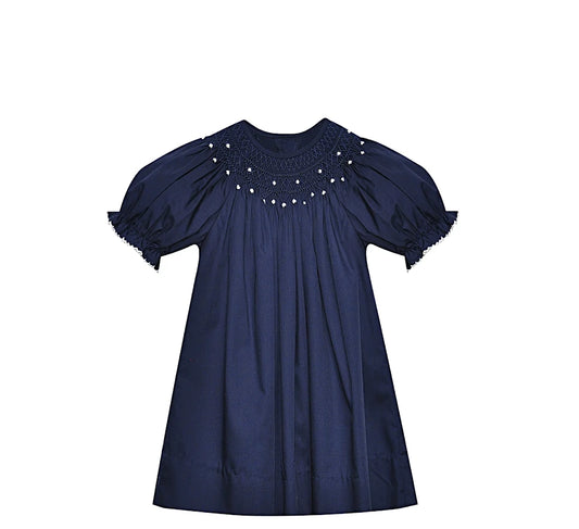 Navy Savannah Bishop Dress