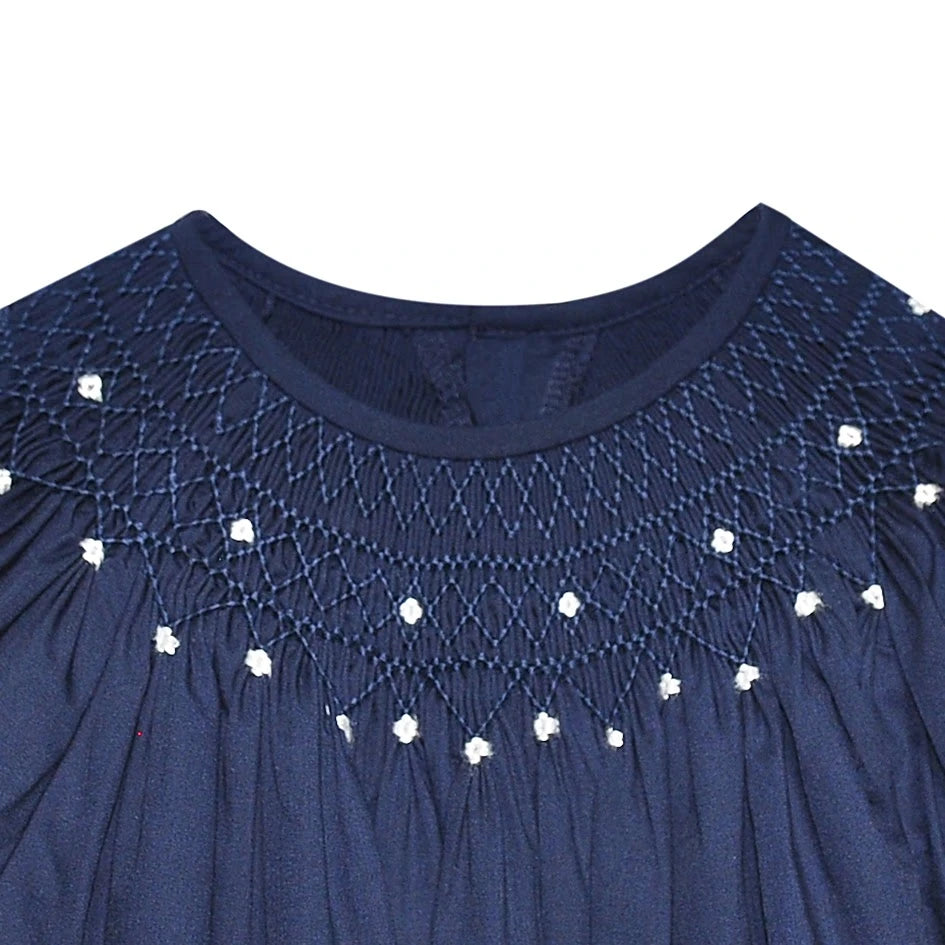 Navy Savannah Bishop Dress
