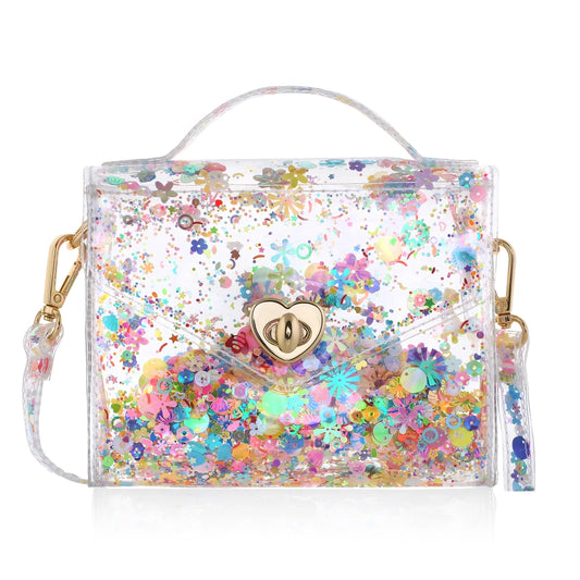 Gussie Purse: Multi Sparkle