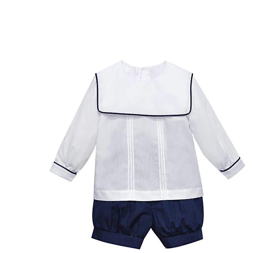 Navy Madison Short Set