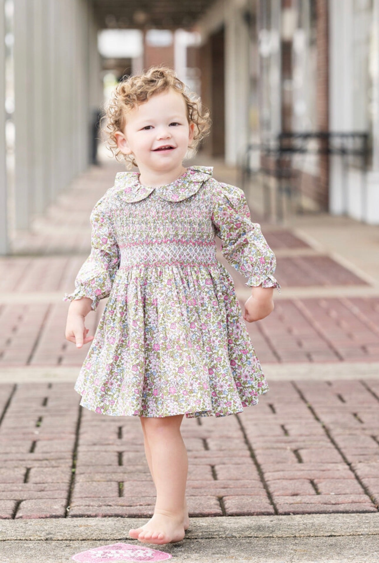 Gianna Vintage Floral Dress