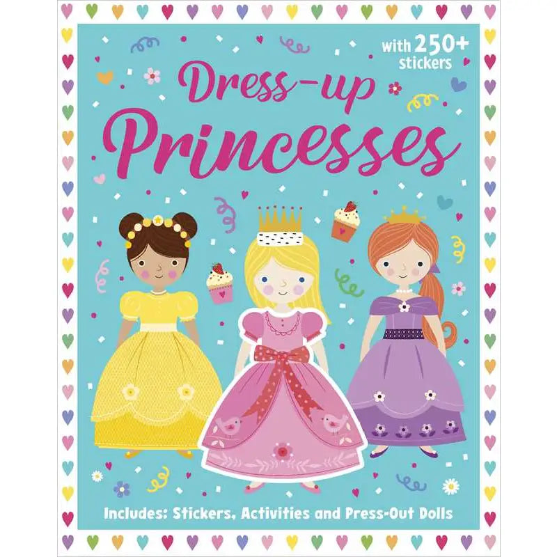 Princesses: Dress Up Sticker Book