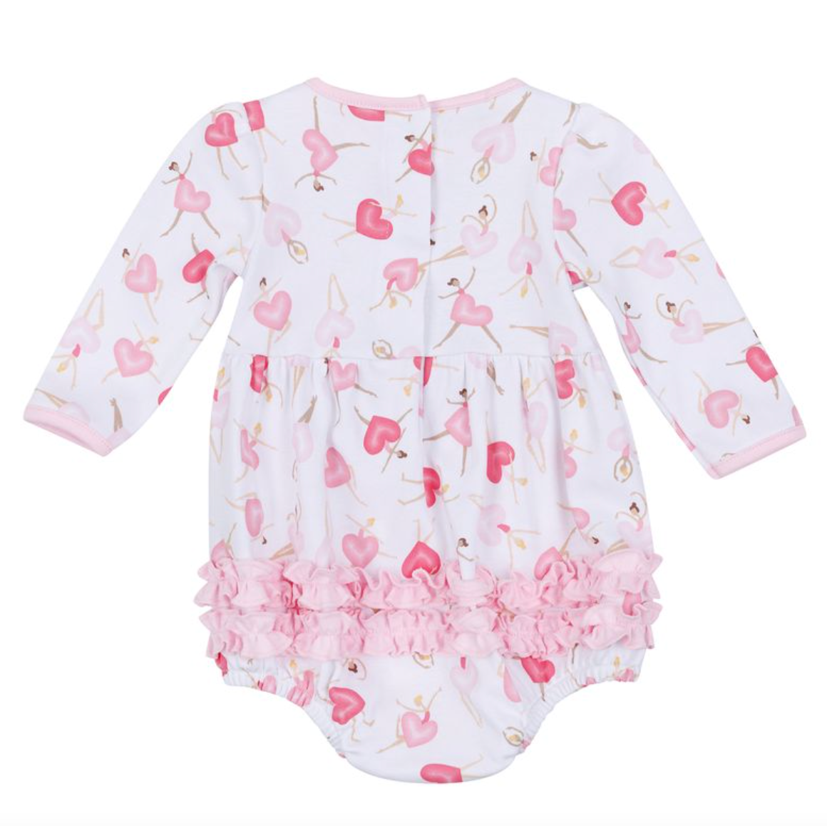 Dancing Hearts Long Sleeve Bubble