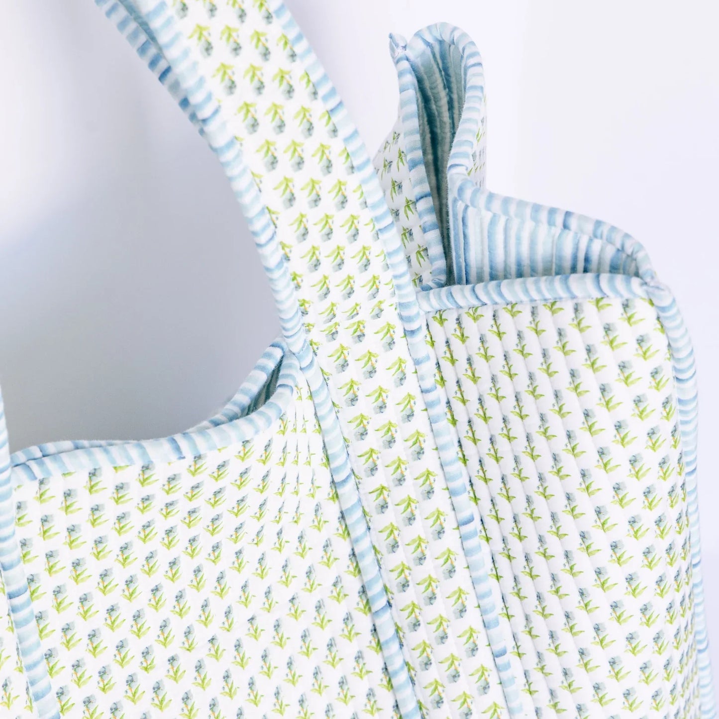 Abide Floral Tote Bag