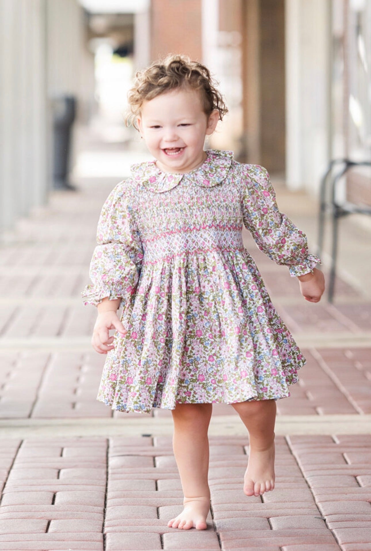 Gianna Vintage Floral Dress