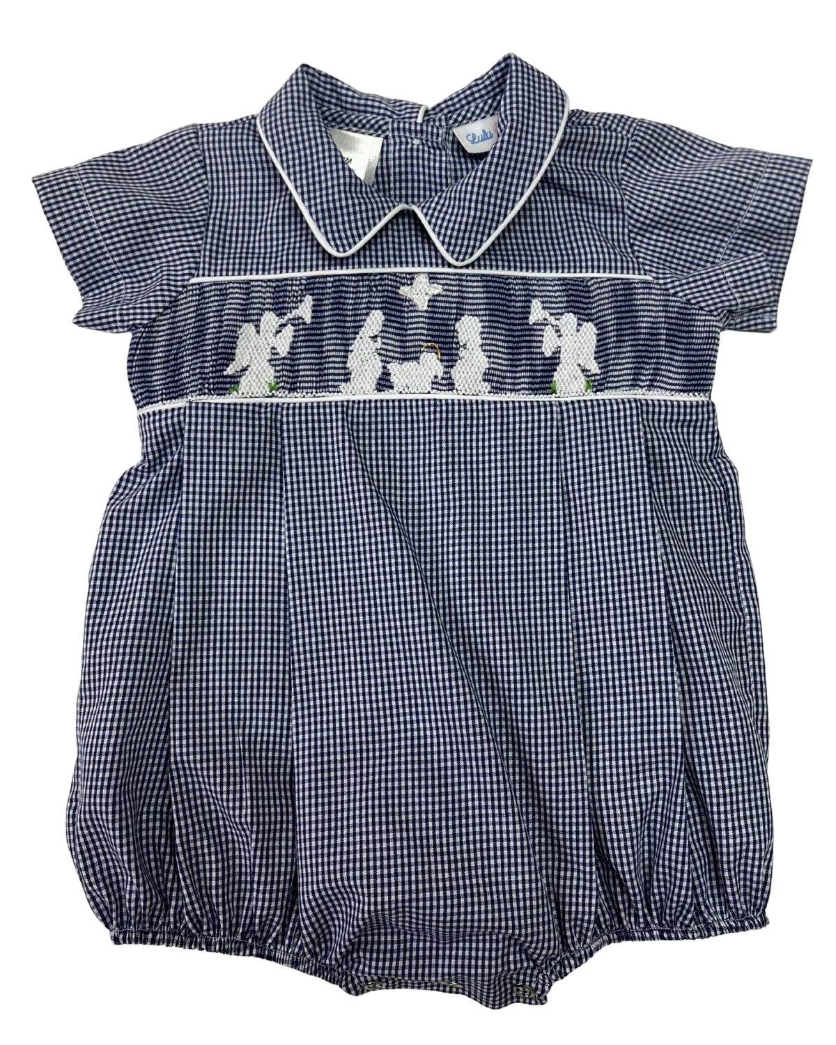 Blake Nativity Smocked Bubble