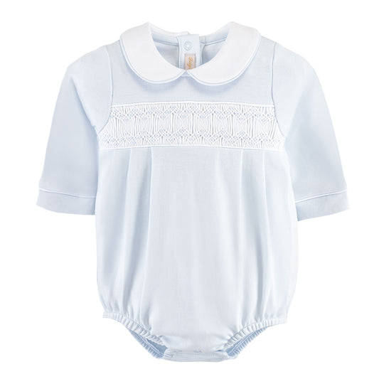 Collared Smocked Bubble