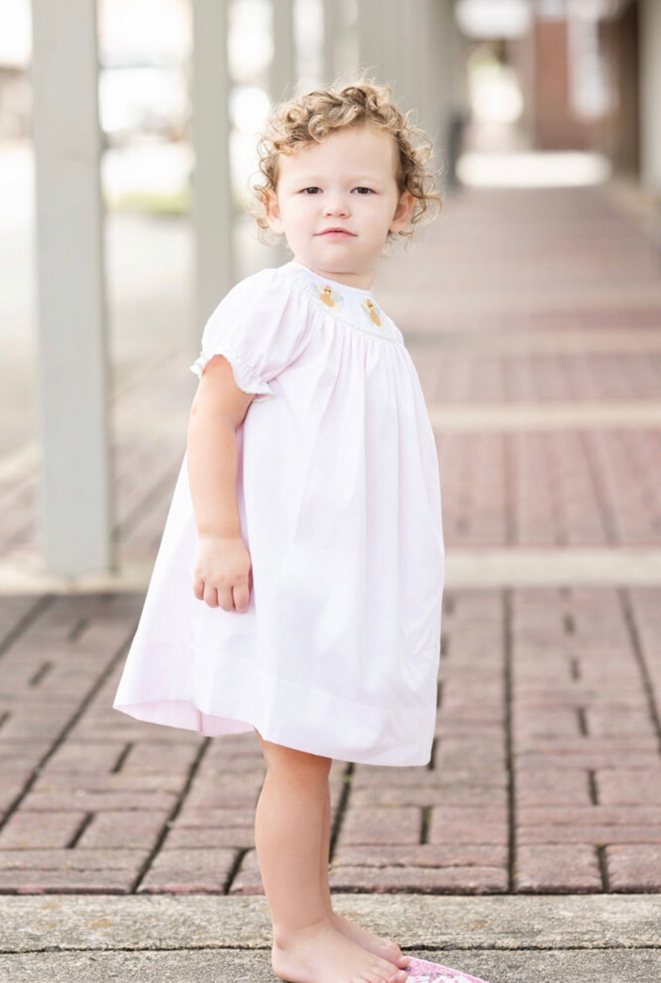 Smocked Turkey Emma Bishop Dress