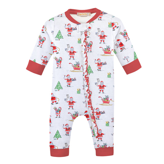 Santa's Workshop Ruffle Coverall