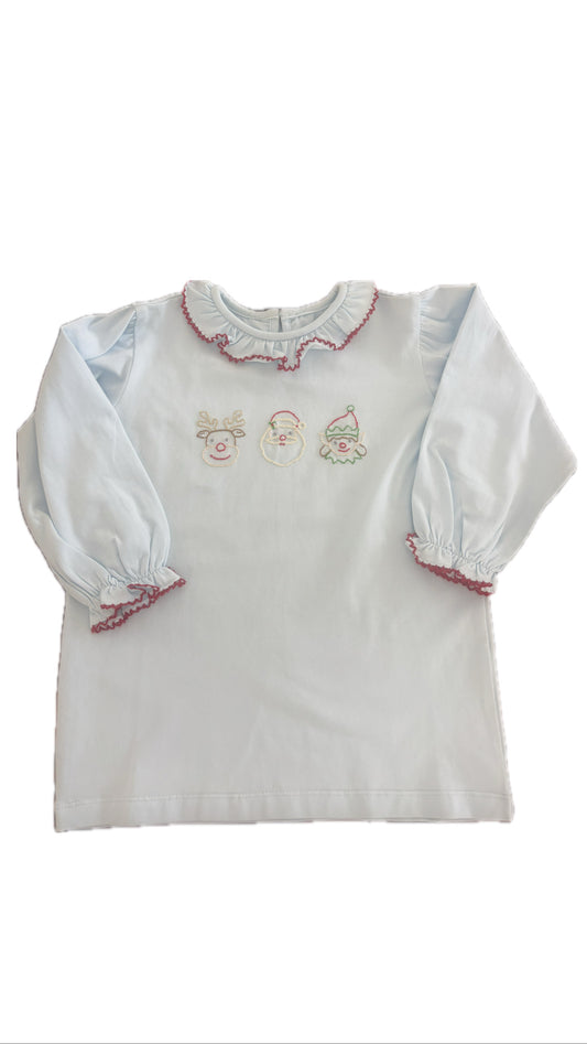 Christmas Emma Blouse
