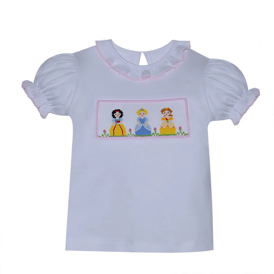 Smocked Princesses Emma Blouse