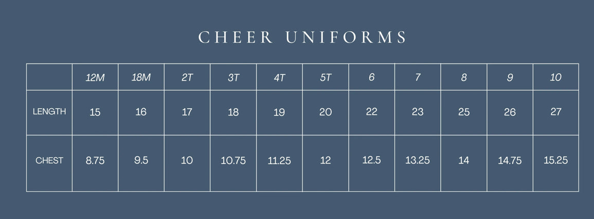 Auburn Cheer Dress PREORDER