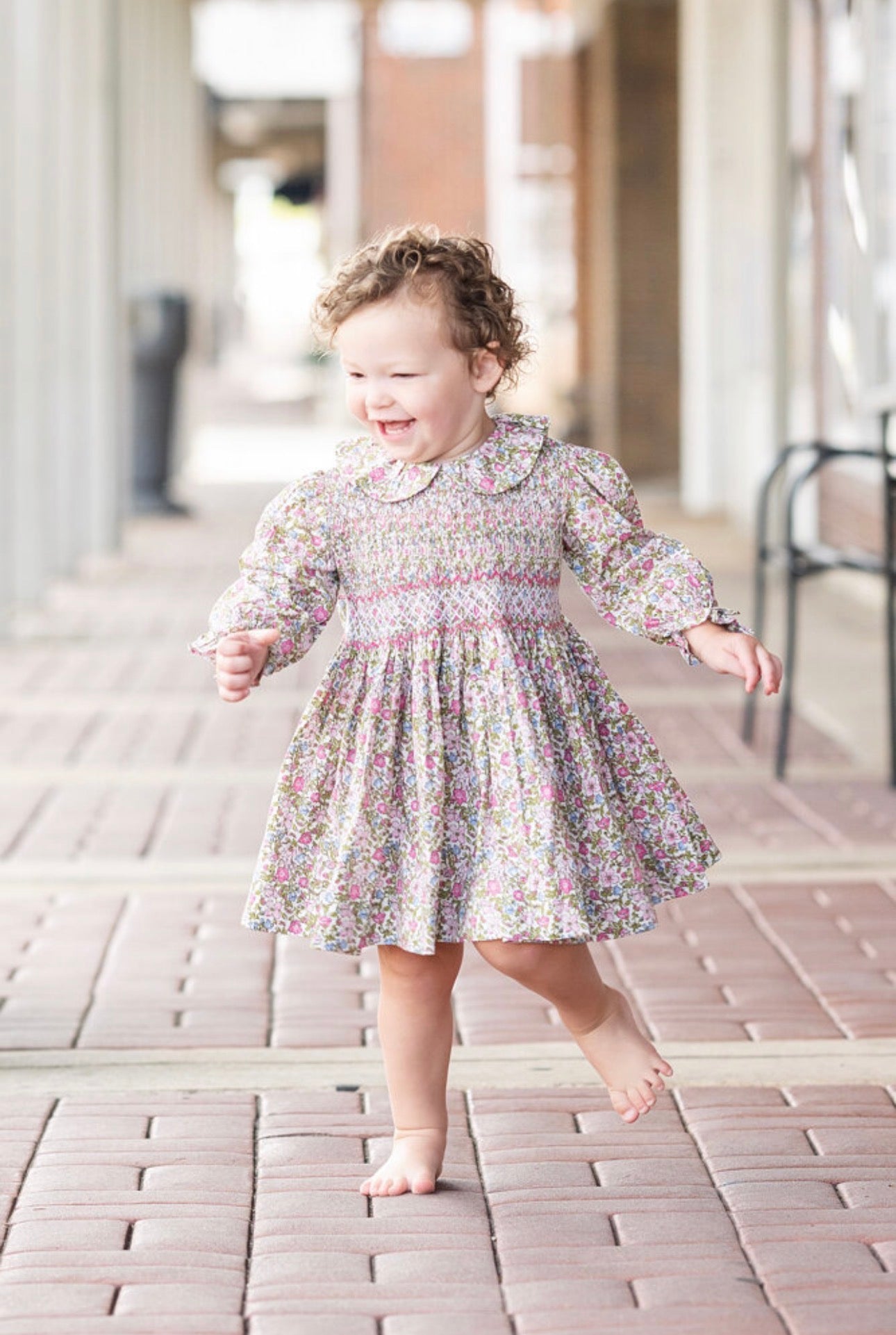 Gianna Vintage Floral Dress