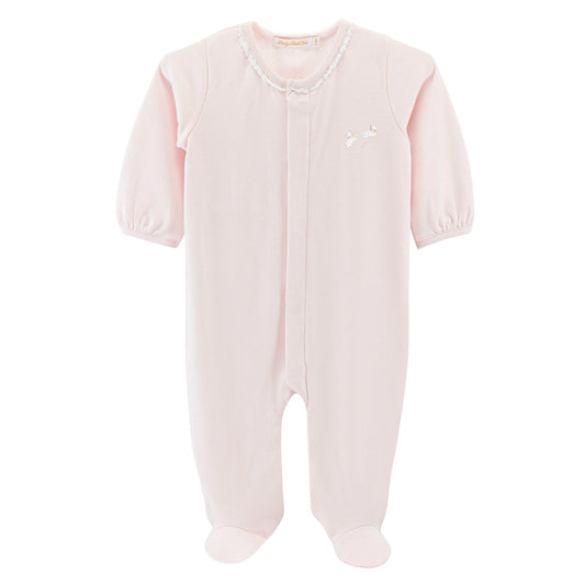 Baby Lambs Pink Footie