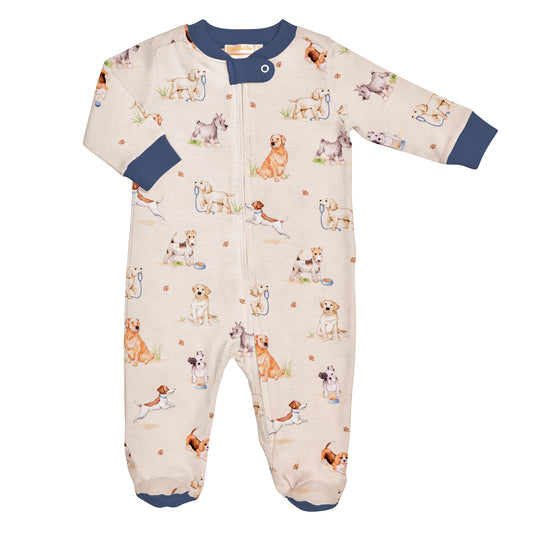 Dog Days Printed Footie