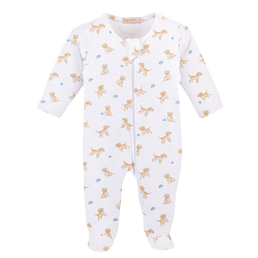 Tiny Puppies Zipped Footie
