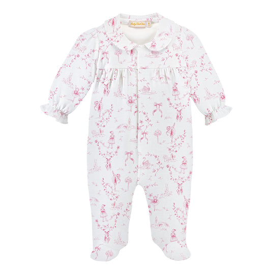 Grace in Toile Footie