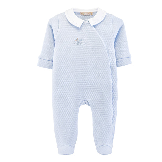 Lullaby Flight Jacquard Footie