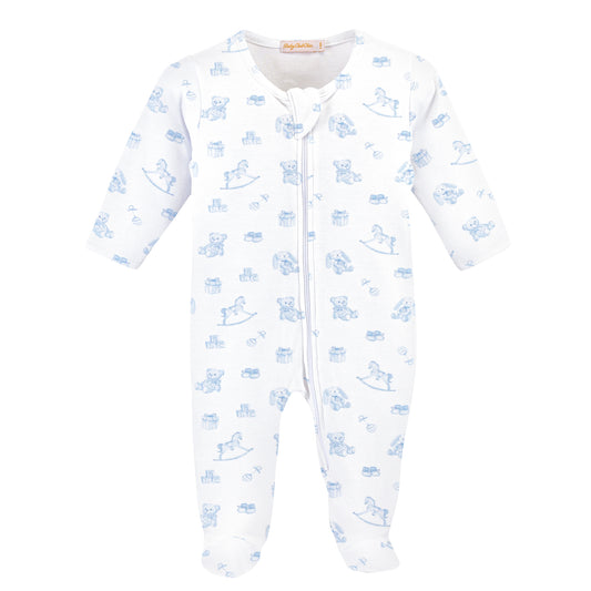 Tiny Baby Toys Zipped Footie