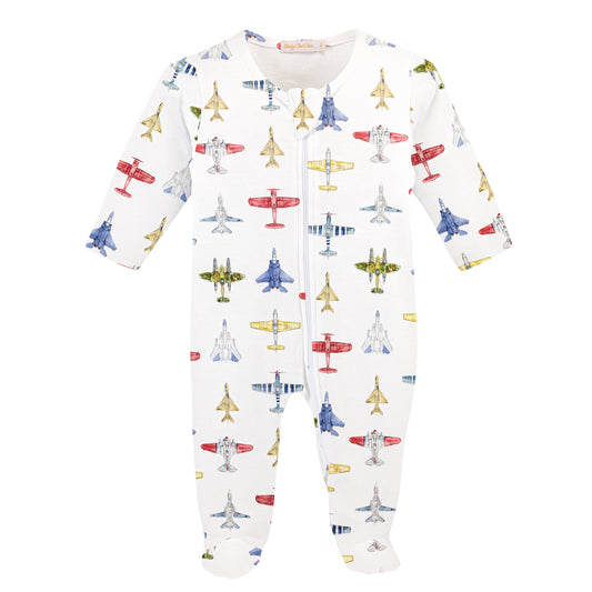 Airforce Zipped Footie