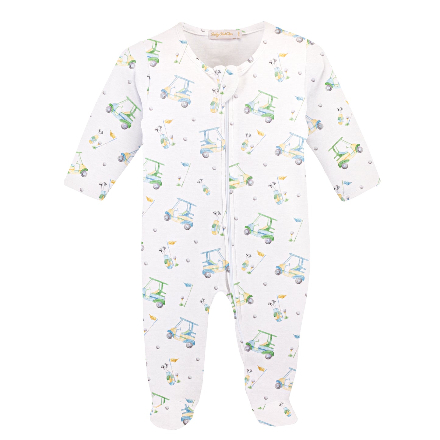 Golf Grit Zipped Footie